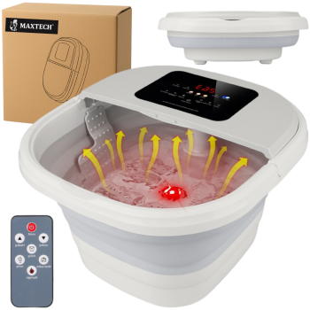 Masażer wodny do stóp HYDROMASAŻ Składany + pilot  MAX-S2